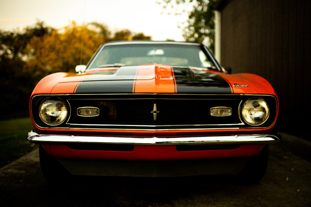 Vintage Camaro — editorial automotive photography